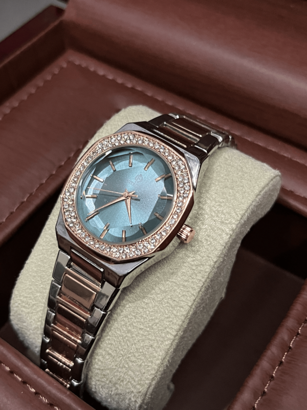 LUXURY DIAMOND/SQUARE SHAPE WATCH - Image 2