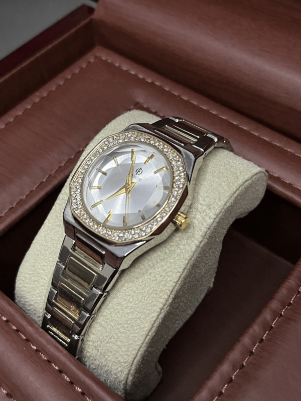 LUXURY DIAMOND/SQUARE SHAPE WATCH - Image 4